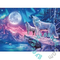 Ravensburger 500 db-os Fluoreszkáló puzzle - Farkasok a holdfényben (12000476)