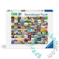Ravensburger 1500 db-os puzzle - 99 bicikli (12000697)