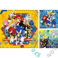 Ravensburger 3x49 db-os puzzle - Sonic a sündisznó (12001133)