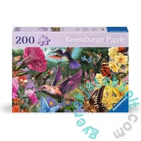Ravensburger 200 db-os puzzle - Kolibri és pillangó (12001369)