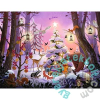 Ravensburger 2000 db-os puzzle - Karácsony az erdőben (12001417)