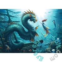 Ravensburger 1000 db-os puzzle - Sárkány, sellő, teknős (12001434)