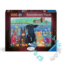 Ravensburger 1000 db-os puzzle - Móka az Eilean Donan kastélyban (12001575)