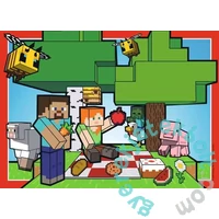 Ravensburger 4 x 100 db-os puzzle - Minecraft (12004290)