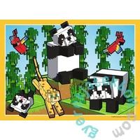 Ravensburger 4 x 100 db-os puzzle - Minecraft (12004290)