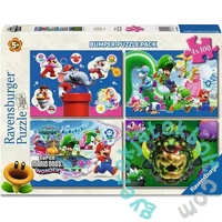 Ravensburger 4 x 100 db-os puzzle - Super Mario (12004321)