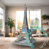 Ravensburger Iconics 216 db-os 3D puzzle - Night Edition - Eiffel torony (12008024)