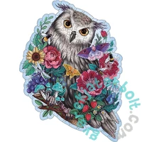 Ravensburger 150 db-os fa sziluett puzzle - Mysterious Owl (17511)