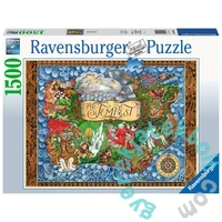 Ravensburger 1500 db-os puzzle - A vihar (16952)