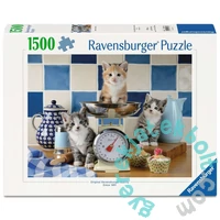 Ravensburger 1500 db-os puzzle  - Kismacskák a konyhában (12001708)