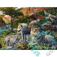 Ravensburger 1500 db puzzle - Farkasok tavasszal (12000719)