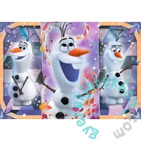 Ravensburger 2 x 12 db-os puzzle - Jégvarázs - Olaf a kedvenc (05153)