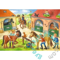 Ravensburger 2 x 12 db-os puzzle - Nyaralás a lófarmon (05178)
