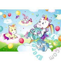 Ravensburger 2 x 24 db-os puzzle - Csodás unikornisok  (07828)