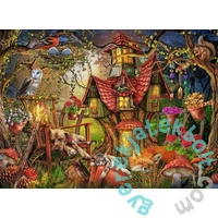 Ravensburger 200 db-os XXL puzzle - Erdei házikó (12951)
