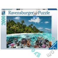 Ravensburger 2000 db-os puzzle - Merülés a Maldív-szigeteknél (17441)