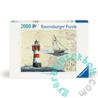 Ravensburger 2000 db-os puzzle - Romantikus világítótorony (12000804)