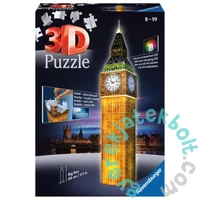 Ravensburger 216 db-os 3D Night Edition puzzle - Big Ben (12588)