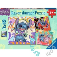 Ravensburger 3 x 49 db-os puzzle - Stitch (12001070)