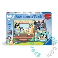 Ravensburger 3 x 49 db-os puzzle - Bluey (05685)