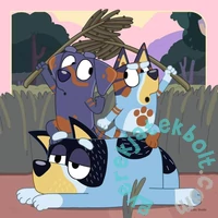 Ravensburger 3 x 49 db-os puzzle - Bluey (05685)