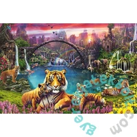 Ravensburger 3000 db-os puzzle - Tigrisek a paradicsomban (16719)