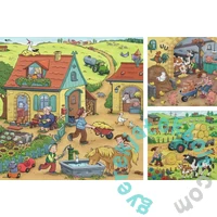 Ravensburger 3 x 49 db-os puzzle - Élet a farmon (05078)
