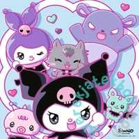 Ravensburger 3x49 db-os puzzle  - Kuromi úton (12004332)