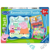 Ravensburger 3x49 db-os puzzle  - Peppa (12004288)