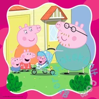 Ravensburger 3x49 db-os puzzle  - Peppa (12004288)