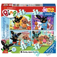 Ravensburger 4 az 1-ben My first puzzle (2,3,4,5 db-os) - Bing Nyuszi (06834)