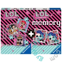 Ravensburger 3 az 1-ben puzzle és memóriajáték - LOL (20549)