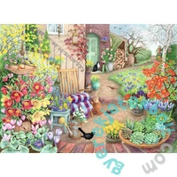 Ravensburger 4 x 500 db-os puzzle - Happy Days - Mesés kertek (17139)