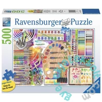Ravensburger 500 db-os puzzle - A művész palettája (17535)