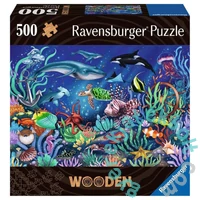 Ravensburger 500 db-os fa puzzle - WOODEN - Under the Sea (17515)