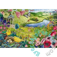 Ravensburger 500 db-os Fa puzzle - WOODEN - Wilde Garden (17513)