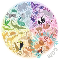 Ravensburger 500 db-os kör puzzle - Állatok (17172)