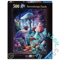 Ravensburger 500 db-os puzzle - Glow in the Dark - Holdfényes gombák (12001386)