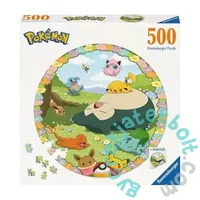Ravensburger 500 db-os kör puzzle - Pokemonok virágok között (12001131)
