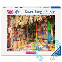 Ravensburger 500 db-os puzzle  - Színes fűszerek, Marokkó (12001816)