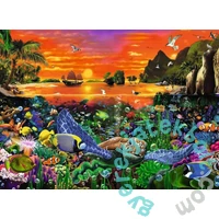Ravensburger 500 db-os puzzle - Teknős a korallzátonyon (12000225)
