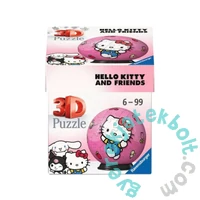 Ravensburger 55 db-os 3D puzzle - Hello Kitty és Barátai Balls - Hello Kitty (11629)