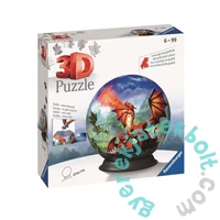 Ravensburger 72 db-os 3D gömb puzzle - Misztikus sárkányok (11565)