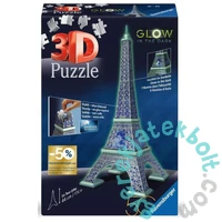 Ravensburger 216 db-os 3D foszforeszkáló puzzle - Eiffel-torony (11591)