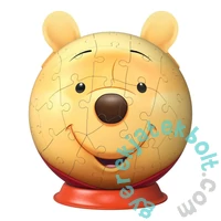 Ravensburger 72 db -os 3D gömb puzzle  - Micimackó fülekkel (12008070)