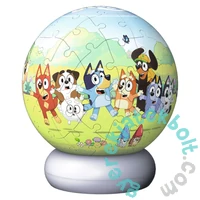 Ravensburger 72 db -os 3D világító gömb puzzle  - Bluey éjjeli fény (12008060)