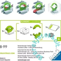Ravensburger - GraviTrax looping kiegészítő készlet (22412)