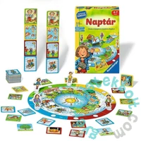 Ravensburger - Játszva tanulva - Naptár  társasjáték (24780)