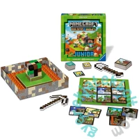 Ravensburger - Minecraft Builders &amp; Biomes Junior társasjáték (24688)