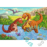Ravensburger 2 x 24 db-os puzzle - Játékos dínók (05030)